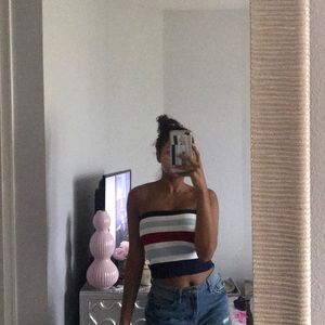 Colorful tube top size small